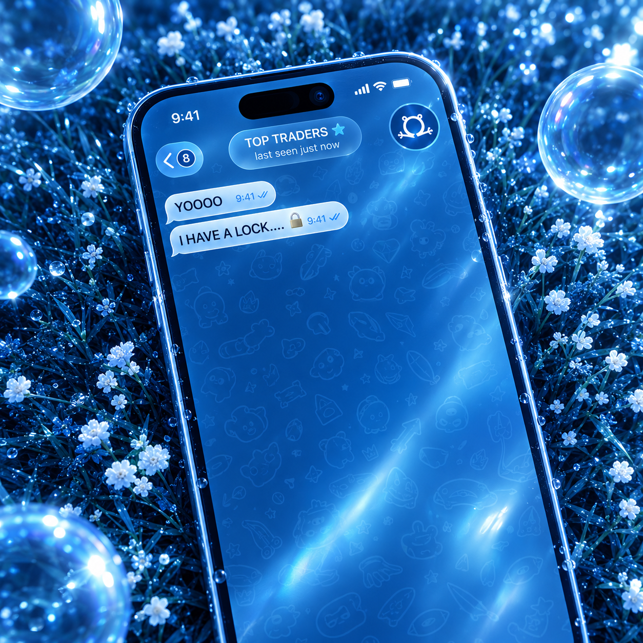 Arc wallet artwork on a phone screen